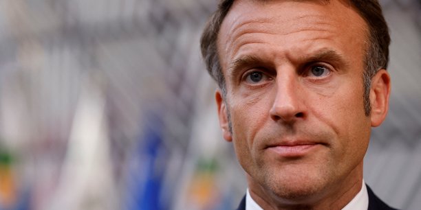 Emmanuel Macron prenait la parole ce lundi 24 juillet