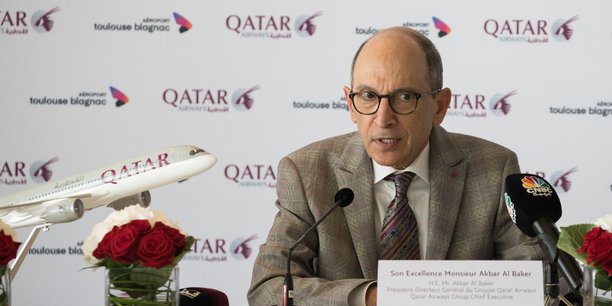 Le big boss de Qatar Airways Akbar Al Baker est venu en personne inaugurer la nouvelle ligne aérienne entre Toulouse et Doha.