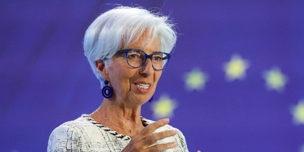 Christine Lagarde, présidente de la Banque centrale européenne (BCE).