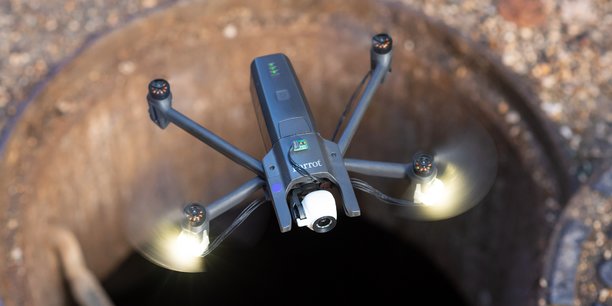 Conçus et programmés au sein du Lyre à Bordeaux, les drones volants, flottants et terrestres servent notamment à inspecter les canalisations d'assainissement et à récupérer des précieuses données.