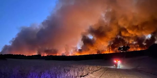 Incendie dans l’ouest de l’Australie en 2020