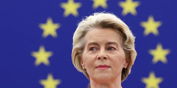 La présidente de la Commission européenne, Ursula von der Leyen, s'exprimait, ce mardi, devant le Parlement européen à Strasbourg.