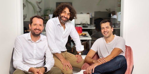 Les cofondateurs de Swan, Mathieu Breton, Nicolas Benady et Nicolas Saison, ont intégré la dimension européenne dès le lancement de la start-up.