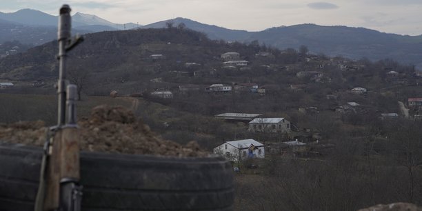 File photo: a view shows divided taghavard village in nagorno-karabakh region[reuters.com]