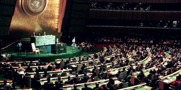 L'assemblee generale des nations unies en session[reuters.com]