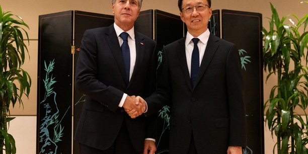 Le secretaire d'etat antony blinken rencontre le vice-president chinois han zheng[reuters.com]