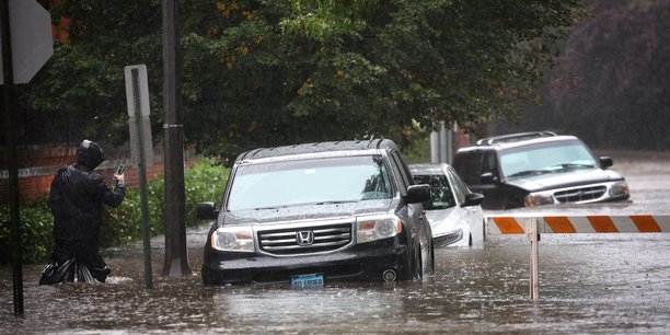 De fortes pluies ont touche la banlieue new-yorkaise de mamaroneck[reuters.com]