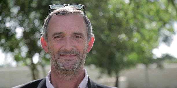Le vigneron corrézien Philippe Leymat, président d’Interbio Nouvelle-Aquitaine.