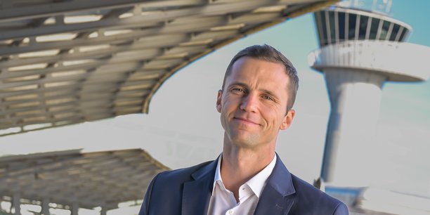 Simon Dreschel préside le directoire de l'aéroport de Bordeaux-Mérignac depuis deux ans.