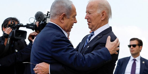 Le Hamas n'a apporté que « souffrance » aux Palestiniens et le « monde civilisé » doit s'unir contre lui, a déclaré Joe Biden ce mercredi. (Image de Benjamin Nethanyahu à gauche et Joe Biden à droite.)