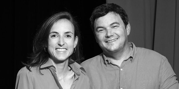 Julia Cagé et Thomas Piketty.