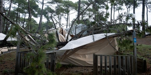 La tempête Ciaran en France en novembre dernier a provoqué plus de 500.000 sinistres pour 1,3 milliard d'euros d'indemnisation.