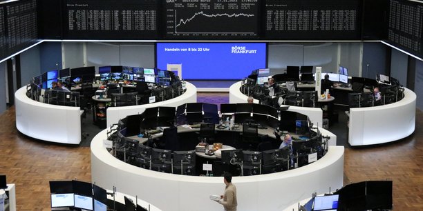 L'indice allemand dax a la bourse de francfort[reuters.com]