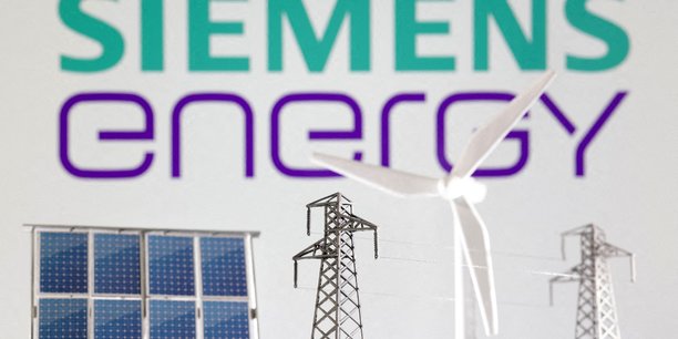 Illustration du logo siemens energy[reuters.com]