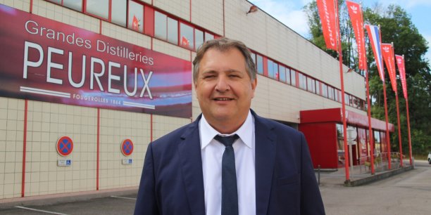 Bernard Baud, président des Grandes Distilleries Peureux-Massenez.