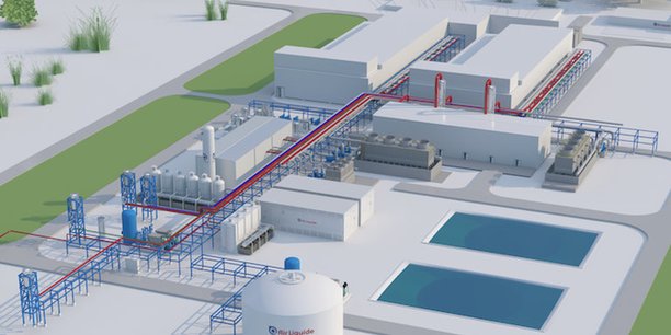 L'usine Normand'Hy d'Air Liquide sera la première à sortir de terre