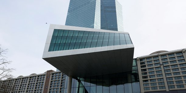 Le siege de la banque centrale europeenne (bce) a francfort. /photo prise le 16 mars 2023/reuters/heiko becker[reuters.com]