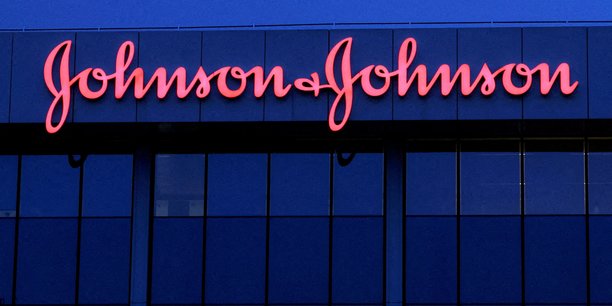 Le logo de johnson & johnson dans un bureau bruxellois de la societe a diegem[reuters.com]