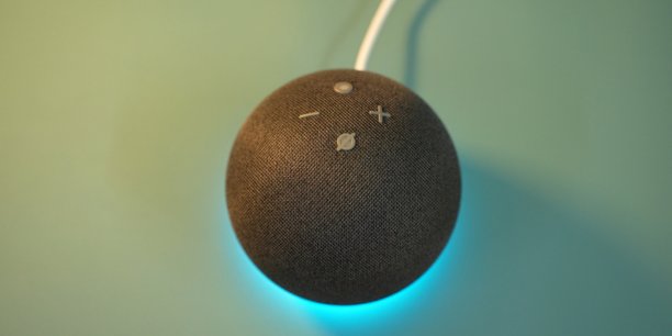 La mini enceinte connectée  Echo Dot à un mini prix