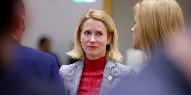 Photo de la premiere ministre estonienne, kaja kallas[reuters.com]