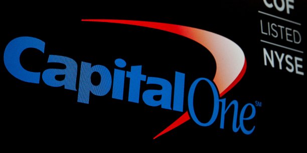 Le logo de capital one a la bourse de new york[reuters.com]