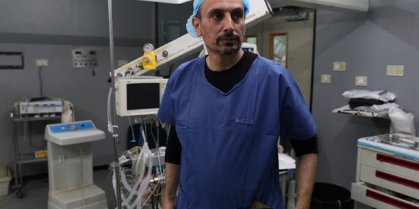 Un medecin palestinien a l’hopital europeen de gaza, a khan younis[reuters.com]