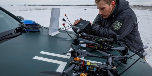 Les drones ukrainiens mettent les russes en échec, notamment en mer Noire (photo d'illustration).