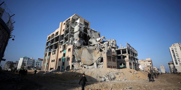 Photo d'archives: le conflit actuel entre israel et le hamas, dans la ville de gaza[reuters.com]