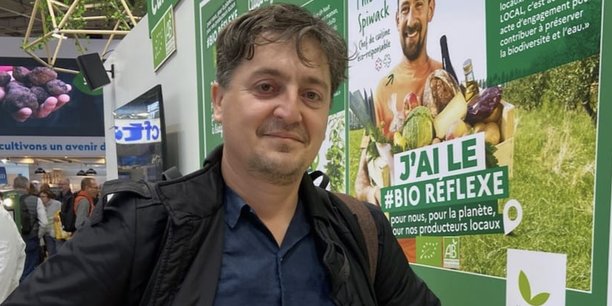 Stéphane Linou, expert associé au laboratoire Sécurité Défense du CNAM, au Salon de l'Agriculture