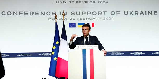 Le president francais macron accueille un sommet sur l'ukraine a paris[reuters.com]