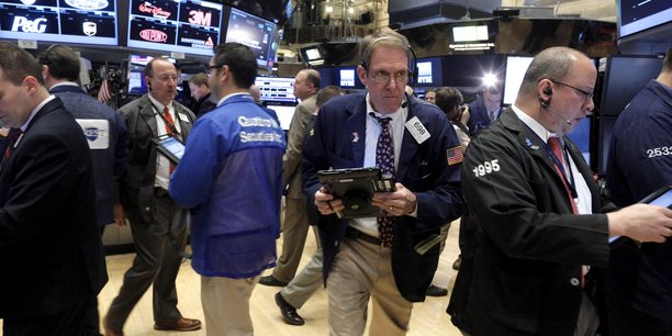Photo des traders a la bourse de new york (nyse)[reuters.com]