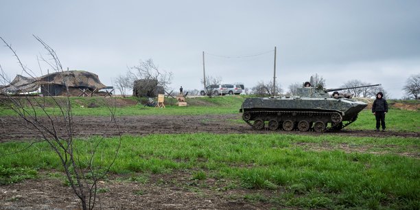 Lignes de defense de la garde nationale ukrainienne pres d'odessa[reuters.com]