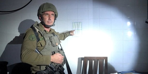 Le porte-parole de l'armee israelienne daniel hagari[reuters.com]