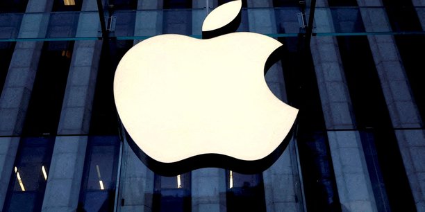 Photo d'archives du logo d'apple[reuters.com]