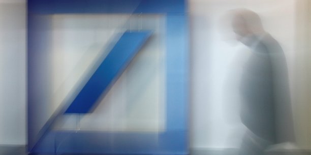 Le logo de deutsche bank[reuters.com]