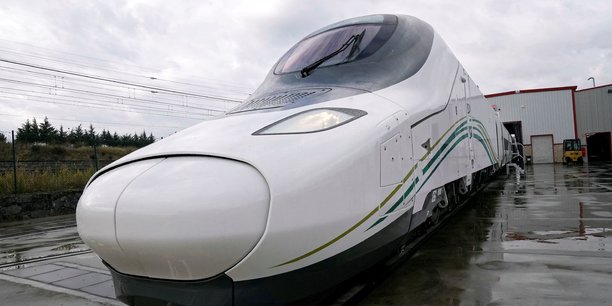 Un train à grande vitesse fabriqué par l'entreprise espagnole Talgo et destiné à l'Arabie saoudite (photo d'illustration)