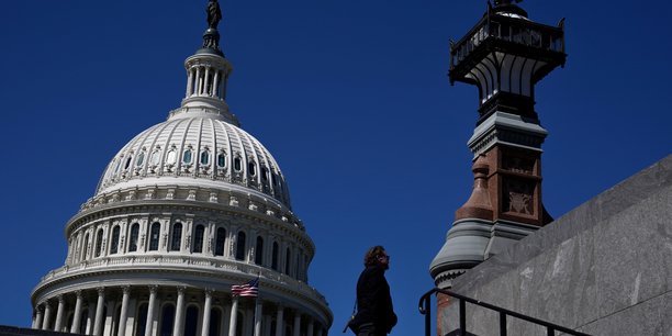 Le dome du capitole, le batiment qui abrite la chambre des representants et le senat americains, a washington[reuters.com]