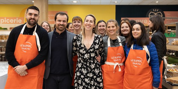 Salomé Géraud, au centre de l'image, est la nouvelle présidente de la French Tech Toulouse.