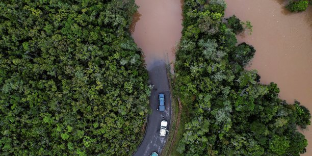 Une zone inondee apres le passage du cyclone batsirai en 2022, madagascar[reuters.com]
