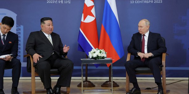 Le president russe vladimir poutine et le dirigeant nord-coreen kim jong-un[reuters.com]