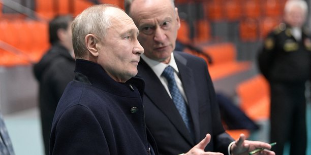 Vladimir poutine et le secretaire du conseil de securite de russie, nikolai patrouchev[reuters.com]