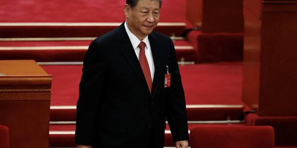 Le president chinois xi jinping lors de la session de cloture de l'assemblee populaire nationale (apn) a pekin[reuters.com]