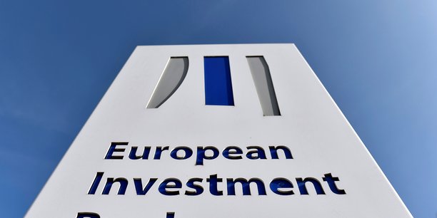 Le logo de la banque europeenne d'investissement[reuters.com]