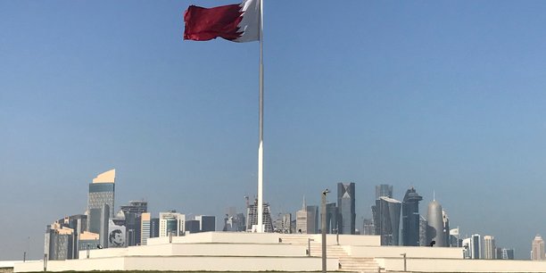 Le drapeau qatari[reuters.com]