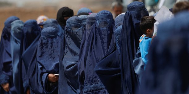 Photo d'archives: des femmes afghanes deplacees[reuters.com]