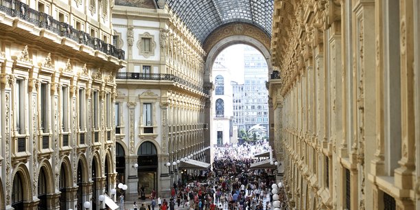 La galerie commerciale vittorio emanuele ii a milan, en italie[reuters.com]