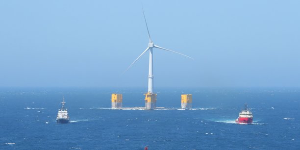 Des acteurs de l'éolien en mer s'inquiètent du prix très agressif auquel sortira le premier parc éolien flottant commercial français.
