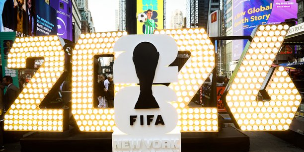 Le logo de la coupe du monde de la fifa 2026 de new york/new jersey[reuters.com]