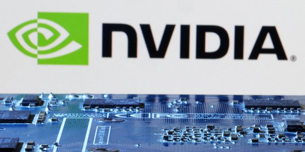 Illustration avec le logo de nvidia[reuters.com]