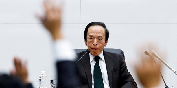 Le gouverneur de la banque du japon, kazuo ueda, lors d'une conference de presse a tokyo[reuters.com]
